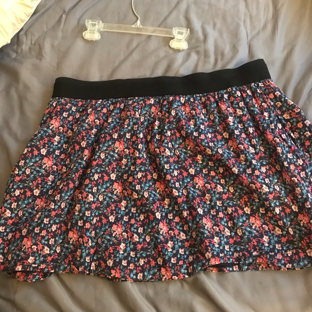 Floral Skater Skirt
